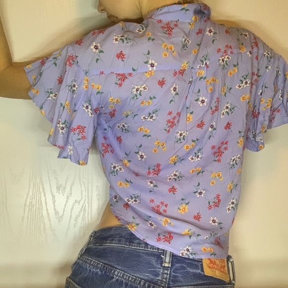 Floral button up, TopShop.